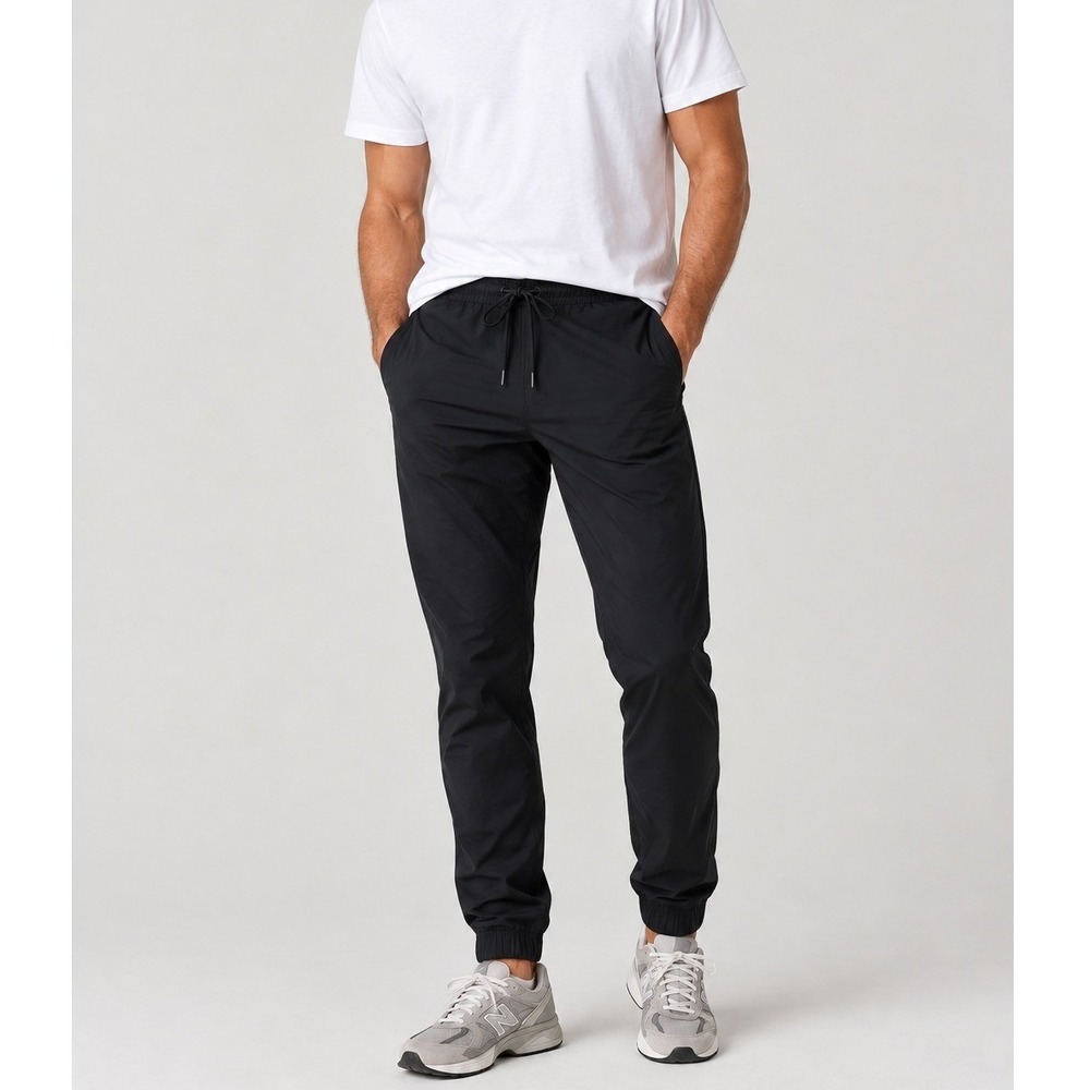 Vuori Meta Jogger Mens Small Black V438 Slim Fit Performance Athleisure Pants